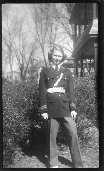 Sue during her high school days
